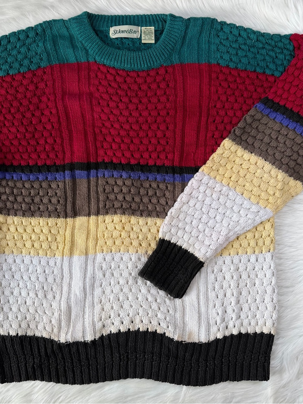 Vintage St. John's Bay Knit Sweater